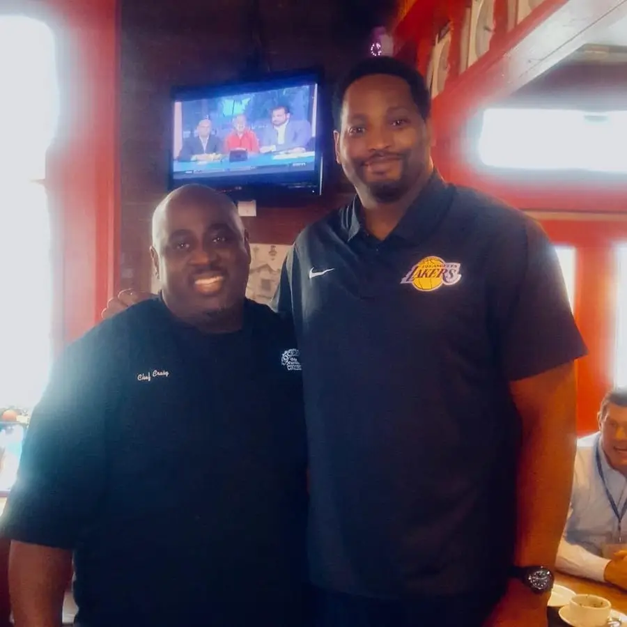 Robert Horry at Oceana Grill