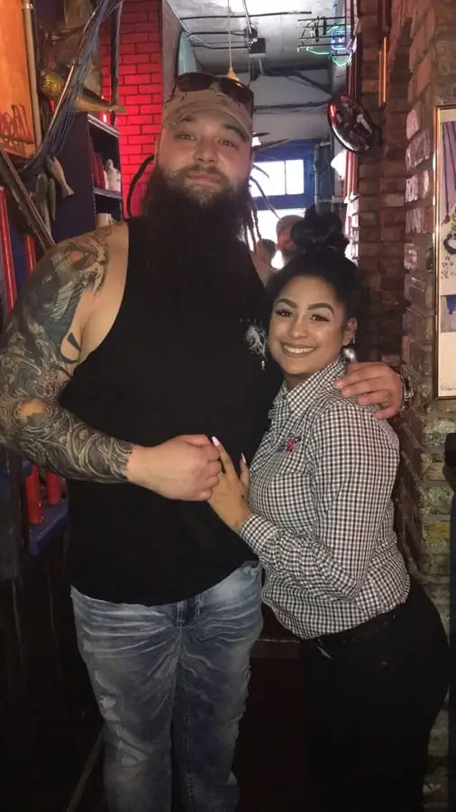 Braun Strowman at Oceana Grill