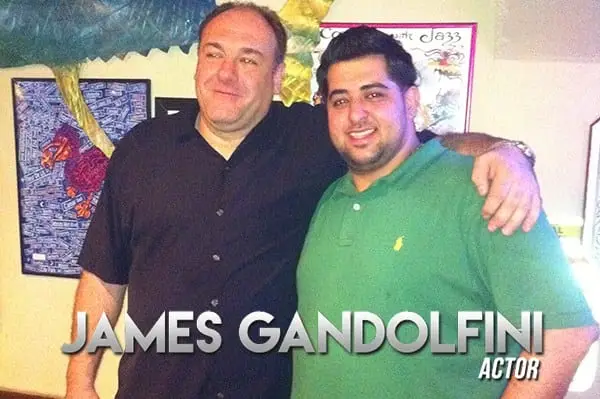 James Gandolfini at Oceana Grill