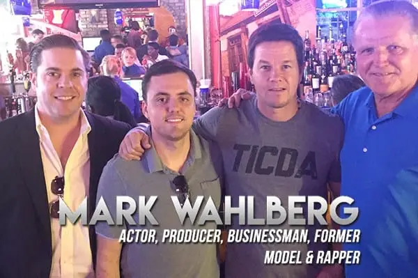 Mark Wahlberg at Oceana Grill