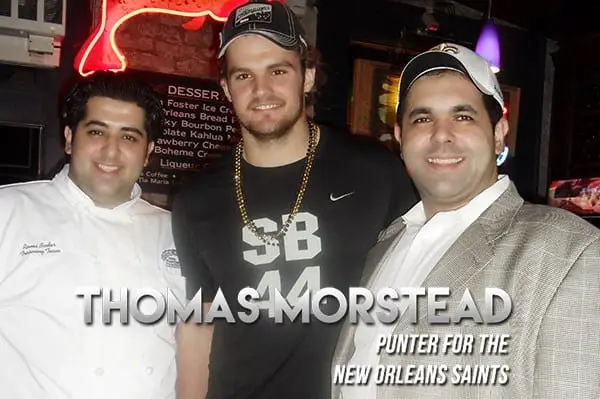 Thomas Morstead at Oceana Grill